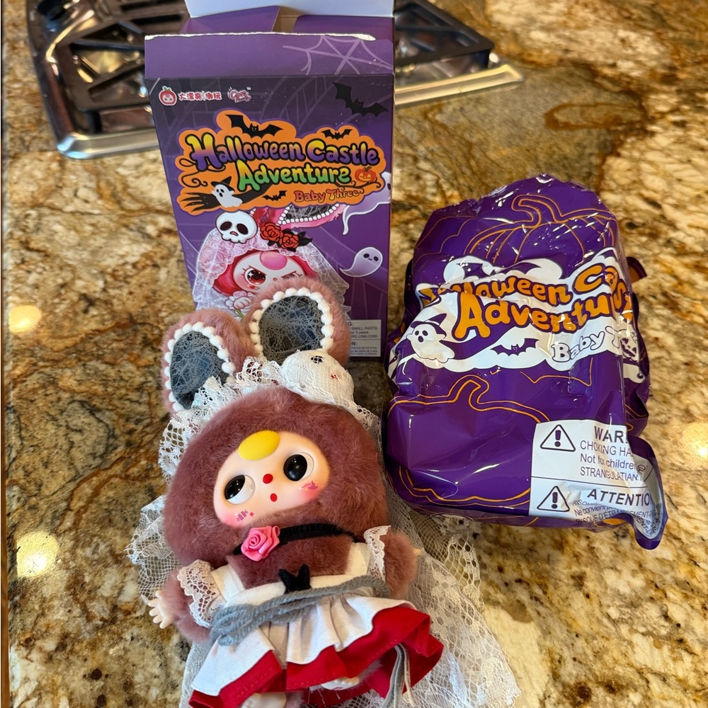 Halloween Castle Adventure Baby Figure - Brown and Red